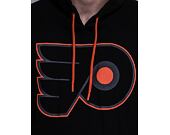 Mikina '47 Brand NHL Philadelphia Flyers Imprint Burnside Hood Jet Black