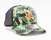 Kšiltovka New Era 9FORTY MLB Seasonal Camo New York Yankees Strapback Rifle Green