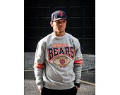 Mikina Mitchell & Ness All Over Print Fleece Crew Chicago Bears Grey Heather