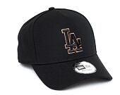 Kšiltovka New Era 9FORTY A-Frame MLB Black and Gold Los Angeles Dodgers Black