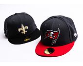 Kšiltovka New Era 59FIFTY NFL Official Team Colors Tampa Bay Buccaneers Grey