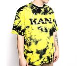 Triko Karl Kani 6033280 KK Retro Tie Dye Tee Yellow/Black KM214-063-1