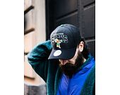 Kšiltovka Mitchell & Ness Milwaukee Bucks G2 Arch 110 Snapback Grey / Black