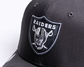 Kšiltovka New Era 9FIFTY Stretch-Snap NFL League Essential Las Vegas Raiders Grey Heather