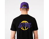 Triko New Era NBA Neon Tee Los Angeles Lakers Black