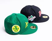 Kšiltovka New Era 59FIFTY 1972 World Series Oakland Athletics VS Cincinnati Reds Fitted Kelly Green