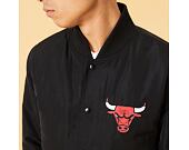 Bunda New Era NBA Team Logo Bomber Chicago Bulls Black / Red