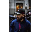 Kšiltovka New Era 9FORTY Tri Patch Strapback Black / Pink