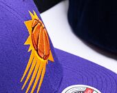 Kšiltovka Mitchell & Ness Team Ground 2.0 Stretch Snapback Phoenix Suns Purple