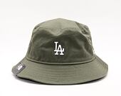 Klobouk New Era Team Tab Tapered Bucket Los Angeles Dodgers New Olive