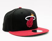 Kšiltovka New Era 9FIFTY NBA Team Arch Miami Heat Snapback Team Color