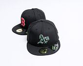 Kšiltovka New Era 59FIFTY MLB Repreve 5 Oakland Athletics Fitted Black
