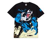 Triko HUF x MARVEL Venom T-Shirt Black