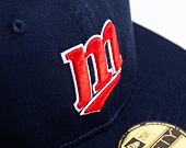 Kšiltovka New Era 59FIFTY MLB Cooperstown Minnesota Twins Fitted Oceanside Blue