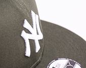 Kšiltovka New Era 9FIFTY MLB Color New York Yankees - Olive / White