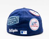 Kšiltovka New Era 59FIFTY MLB Cooperstown Los Angeles Dodgers Fitted Dark Royal