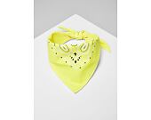 Šátek Urban Classics Bandana Neonyellow