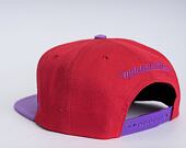 Kšiltovka Mitchell & Ness Toronto Raptors Sharktooth Snapback HWC Red / Purple