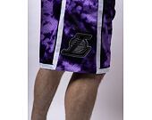 Kraťasy Mitchell & Ness Los Angeles Lakers Galaxy Swingman Shorts Purple
