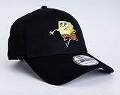 Kšiltovka New Era 9FORTY Sporty Spongebob Strapback Black