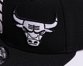 Kšiltovka New Era 9FIFTY NBA22 Draft cw Chicago Bulls Black / White