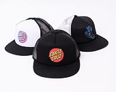 Kšiltovka Santa Cruz Classic Dot Mesh Cap Black/Black