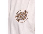 Triko Santa Cruz Tiki Dot T-Shirt Off White