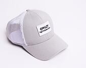 Kšiltovka Oakley B1B HDO PATCH TRUCKER Stone Grey / White