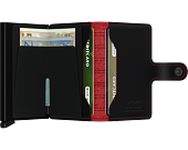 Peněženka Miniwallet Secrid Fuel Black-Red
