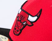 Kšiltovka New Era 59FIFTY NBA Basic Chicago Bulls Fitted Red / Black