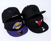 Kšiltovka New Era 9FIFTY NOS Los Angeles Lakers Snapback Black / Team Color
