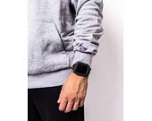 Mikina New Era NBA Half Logo Oversized Hoody Los Angeles Lakers Heather Grey
