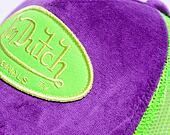 Kšiltovka Von Dutch Kent Trucker Velvet Violet/Green