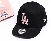 Dětská Kšiltovka New Era 9FORTY Kids MLB InfantLeague Essential 9forty Los Angeles Dodgers Black/Pin