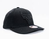 Kšiltovka Mitchell & Ness Blk/Blk Logo Classic Red Chicago Bulls Black