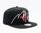 Kšiltovka Mitchell & Ness Shark Bite Snapback NBA Houston Rockets Black