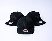 Kšiltovka Mitchell & Ness Blk/Blk Logo Classic Red Brooklyn Nets Black