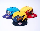 Kšiltovka Mitchell & Ness Sharktooth Snapback Hwc Golden State Warriors Yellow / Blue