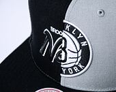 Kšiltovka Mitchell & Ness Split Crown Snapback Brooklyn Nets Black