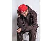 Mikina New Era Heritage Oversized Hoody Brown / Off White