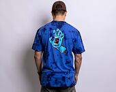 Triko Santa Cruz Screaming Hand Chest Royal Cloud Dye