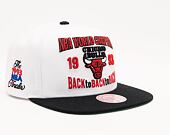 Kšiltovka Mitchell & Ness Back To 93 Snapback Hwc Chicago Bulls White / Black