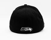 Kšiltovka New Era 39THIRTY NFL22 Sideline Seattle Seahawks Black / White