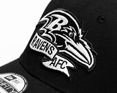 Kšiltovka New Era 39THIRTY NFL22 Sideline Baltimore Ravens Black / White