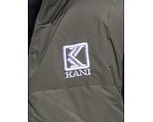 Vesta Karl Kani OG Reversible Paisley Puffer Vest black/military green