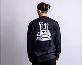 Triko HUF Downtown Spinning Longsleeve Black