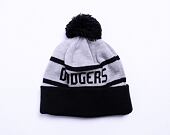 Kulich New Era MLB Jake Cuff Beanie Los Angeles Dodgers Heather Grey / Team Color
