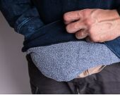 Mikina Rip & Dip Super High Hoodie Navy Mineral Wash