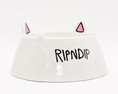 Miska pro psy Rip & Dip Lord Nermal Pet Bowl White