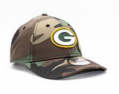 Kšiltovka New Era 9FORTY NFL Camo Green Bay Packers Woodland Camo